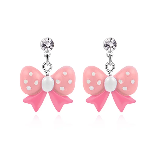 Polka Bow Drops