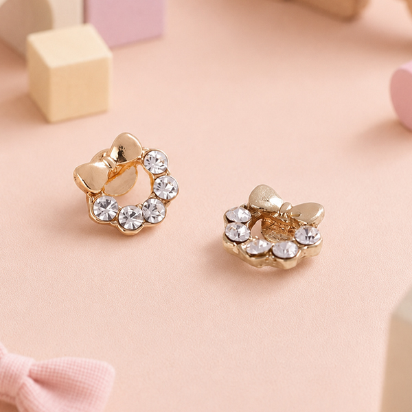 Rhinestone Bow view 2